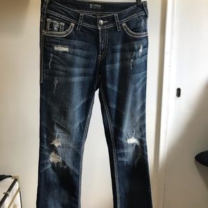 Bell bottom jeans